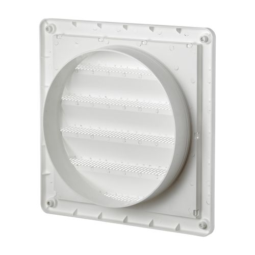 Main product image of 8" Louvered Air Intake Vent (White)