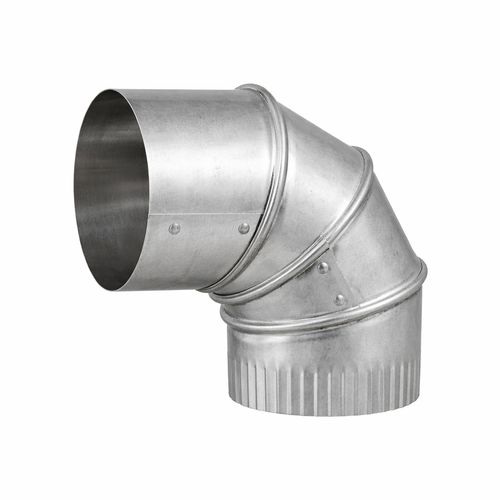 Main product image of 8" Galvanized Adjustable Elbow - 30 Gauge (22.5° to 90°)