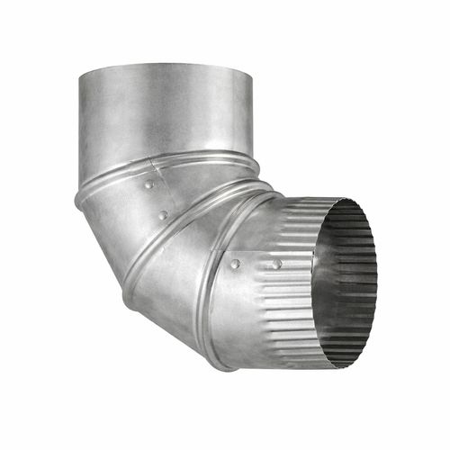 Main product image of 8" Galvanized Adjustable Elbow - 30 Gauge (22.5° to 90°)