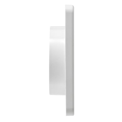 Main product image of 4" White Plastic Louvered Vent