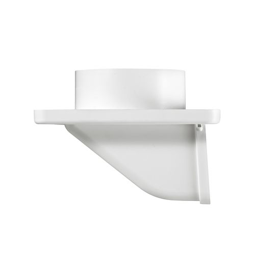 Main product image of 4" White Plastic Under Eave Vent