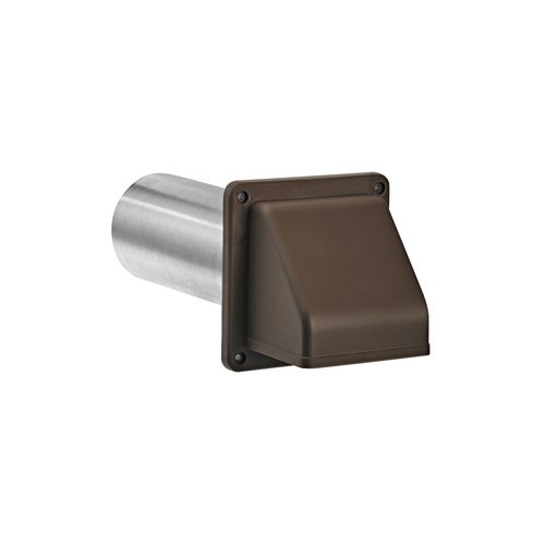 Main product image of 3" Brown Plastic Preferred Hood Vent w/ Tail Pipe