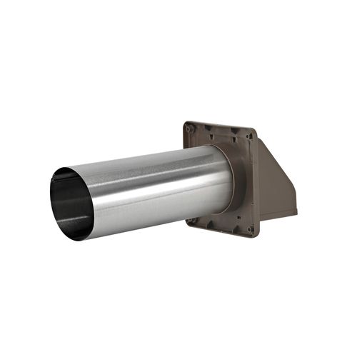 Main product image of 3" Brown Plastic Preferred Hood Vent w/ Tail Pipe