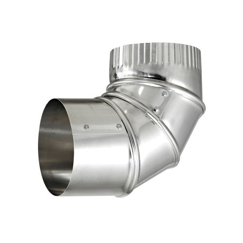 Main product image of 3" Aluminum Adjustable Elbow (22.5° to 90°)