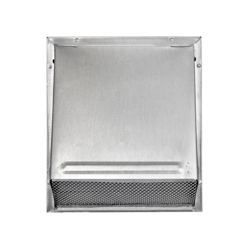 Main product image of 6" Aluminum Wall Exhaust Hood Vent w/ Spring Damper & Screen, 3" Pipe (22 Gauge)