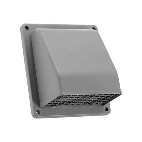 Main product image of 6" Gray Plastic Wall Cap