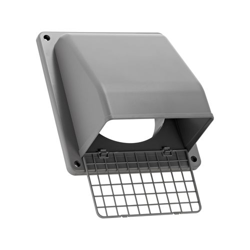 Main product image of 6" Gray Plastic Wall Cap
