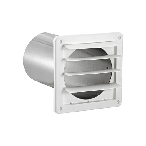 Main product image of 6" Plastic Louvered Vent w/  11" Tail Pipe