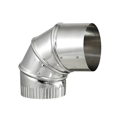 Main product image of 7" Aluminum Adjustable Elbow (22.5° to 90°)