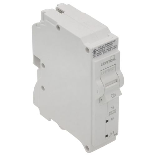 Main product image of 15A 1-Pole 2nd Gen Smart AFCI Branch Circuit Breaker w/ Remote Control (120V)