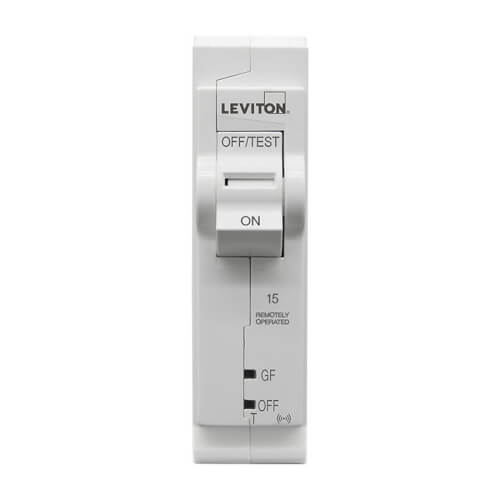 Main product image of 15A 1-Pole 2nd Gen Smart GFPE Branch Circuit Breaker w/ Remote Control (120V)