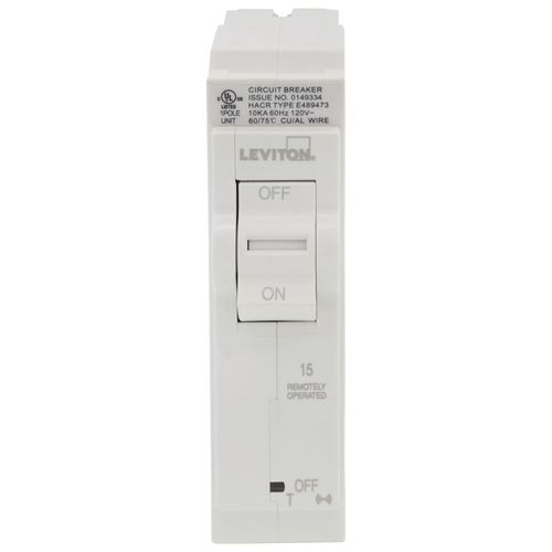 Main product image of 15A 1-Pole 2nd Gen Smart Branch Circuit Breaker w/ Remote Control (120V)