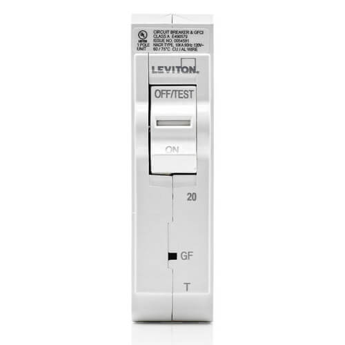 Main product image of 20A 1-Pole GFPE Thermal Magnetic Branch Circuit Breaker (120V)