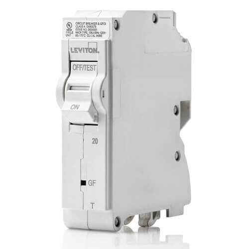 Main product image of 20A 1-Pole GFPE Thermal Magnetic Branch Circuit Breaker (120V)