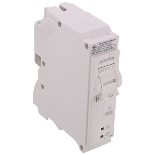 Main product image of 25A 1-Pole 2nd Gen Smart GFCI Branch Circuit Breaker w/ Remote Control (120V)