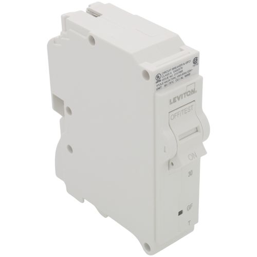 Main product image of 30A 1-Pole GFCI Thermal Magnetic Branch Circuit Breaker (120V)