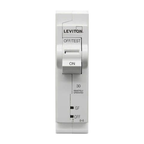 Main product image of 30A 1-Pole 2nd Gen Smart GFCI Branch Circuit Breaker w/ Remote Control (120V)