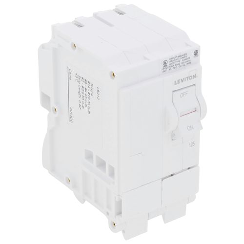 Main product image of 125A 2-Pole Standard Hydraulic Magnetic Branch Circuit Breaker (120/240V)
