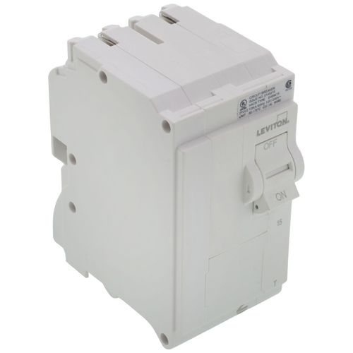 Main product image of 15A 2-Pole Standard Thermal Magnetic Branch Circuit Breaker (120/240V & 120/208V)
