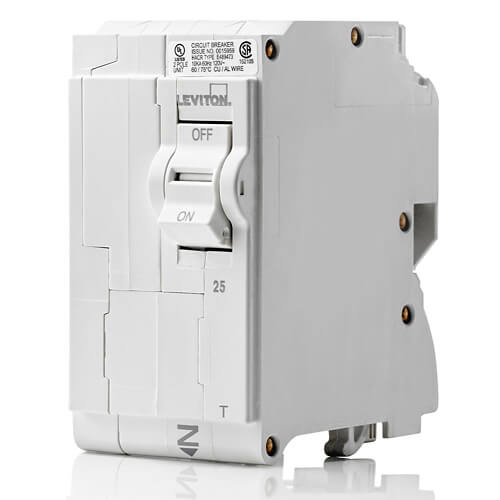 Main product image of 25A 2-Pole Standard Thermal Magnetic Branch Circuit Breaker (120/240V & 120/208V)