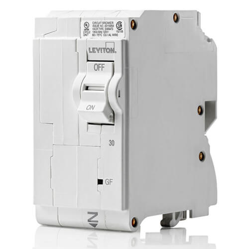 Main product image of 30A 2-Pole GFPE Hydraulic Magnetic Branch Circuit Breaker (120/240V)
