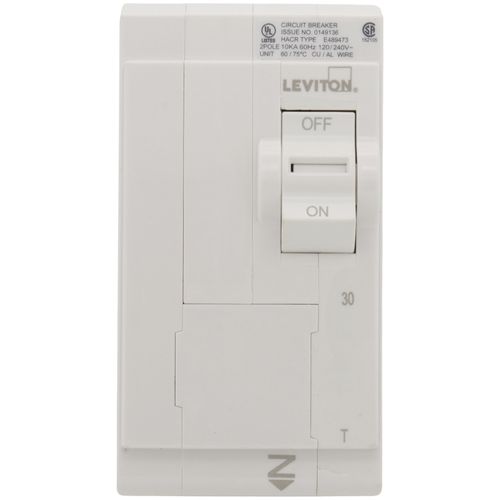 Main product image of 30A 2-Pole Standard Thermal Magnetic Branch Circuit Breaker (120/240V & 120/208V)