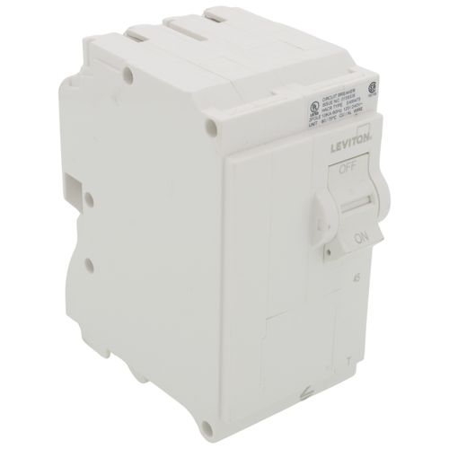 Main product image of 45A 2-Pole Standard Thermal Magnetic Branch Circuit Breaker (120/240V & 120/208V)