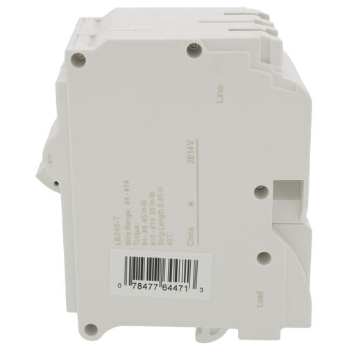 Main product image of 45A 2-Pole Standard Thermal Magnetic Branch Circuit Breaker (120/240V & 120/208V)