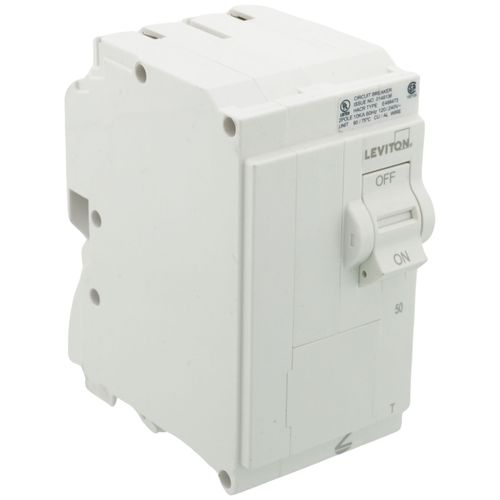 Main product image of 50A 2-Pole Standard Thermal Magnetic Branch Circuit Breaker (120/240V & 120/208V)