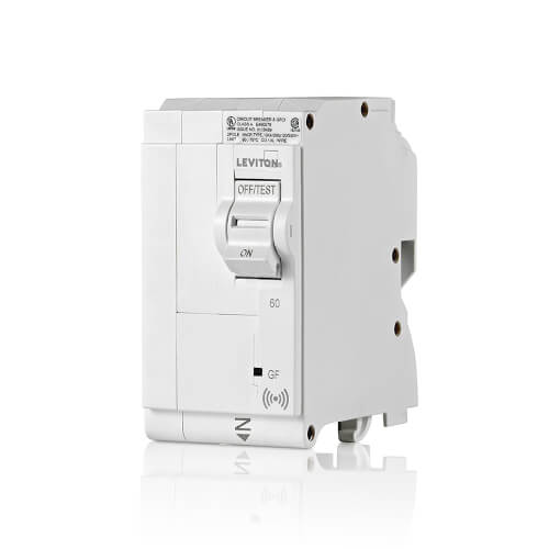 LB260GS Leviton LB260GS 60A 2Pole Smart GFCI Hydraulic