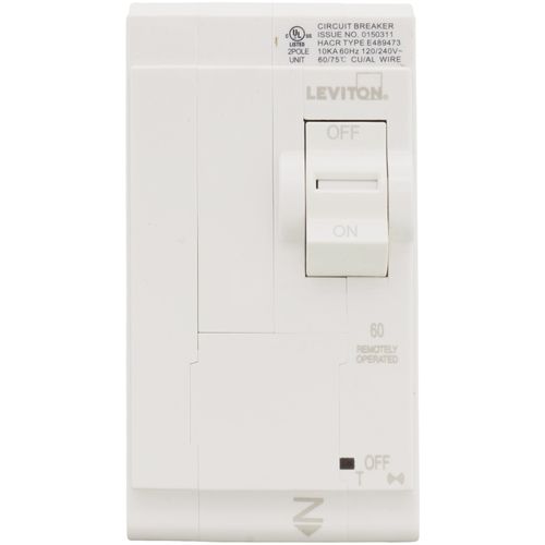 Main product image of 60A 2-Pole 2nd Gen Smart Branch Circuit Breaker w/ Remote Control (120/240V & 120/208V)