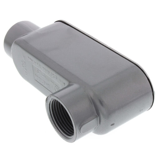 LB3CG - Southwire LB3CG - 1" Rigid Threaded LB Conduit Body With Cover ...