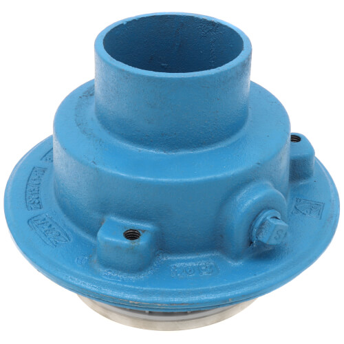 Main product image of 3" No-Hub Adjustable Floor Drain w/ Polished Nickel Bronze Top