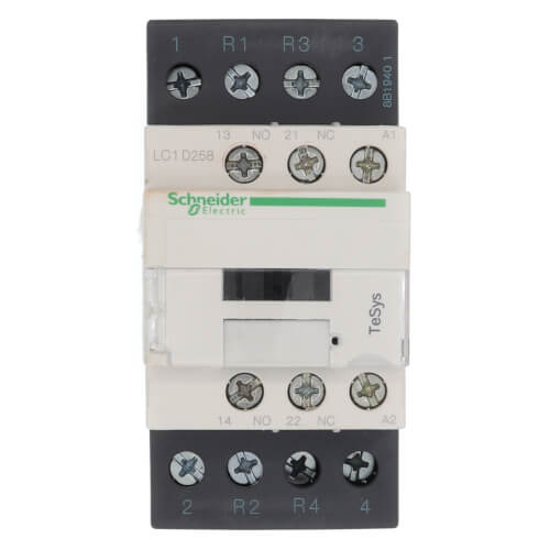 Main product image of TeSys D IEC Non-Reversing Contactor (25A Inductive/40A Resistive, 120V AC Coil, 4P (2 NO+2 NC))