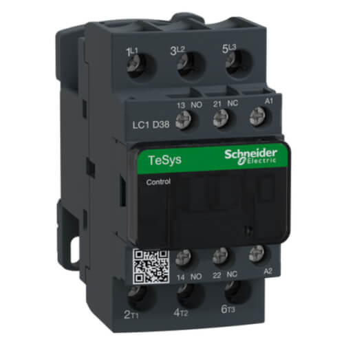 Main product image of TeSys D Non-Reversing Normally Open Contactor, 3P, 38A (120V)