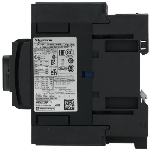 Main product image of 3 Pole Contactor, 50A (24V)