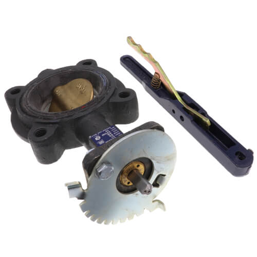 Main product image of 3" Lug Cast Iron Butterfly Valve, EPDM, Lever Handle (200 PSI)