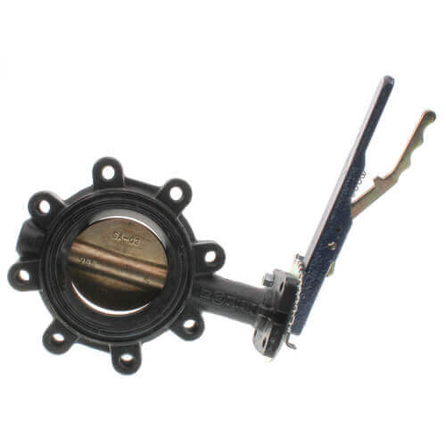 Main product image of 4" Lug Cast Iron Butterfly Valve, EPDM, Lever Handle (200 PSI)