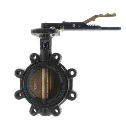 Main product image of 4" Lug Cast Iron Butterfly Valve, EPDM, Lever Handle (200 PSI)