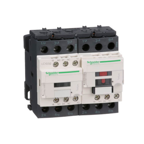 Main product image of TeSys D Mechanically Interlocked IEC Reversing Contactor (32A, 120V, 3P)