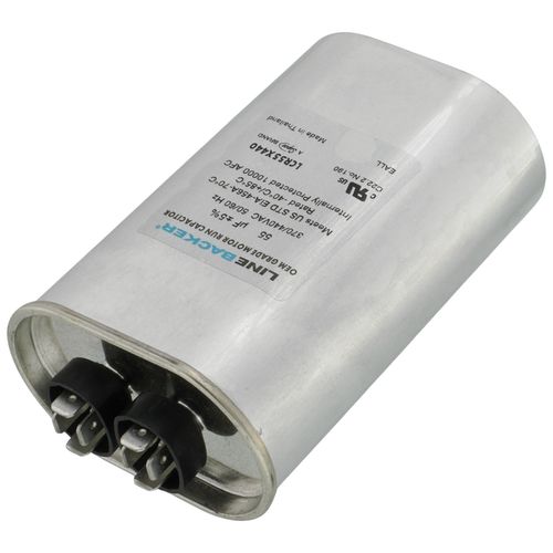Main product image of 55 MFD Oval Linebacker Run Capacitor (440V/370V), LCR55X440