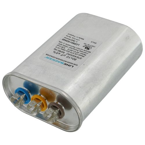 Main product image of 80 MFD Oval Linebacker Run Capacitor (440V/370V), LCR80X440