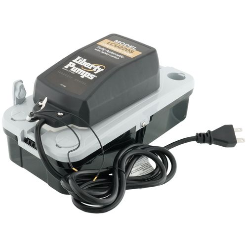 Main product image of 1/10 HP Automatic Condensate Removal Pump w/ Safety Switch, 6 ft Cord  (230V)