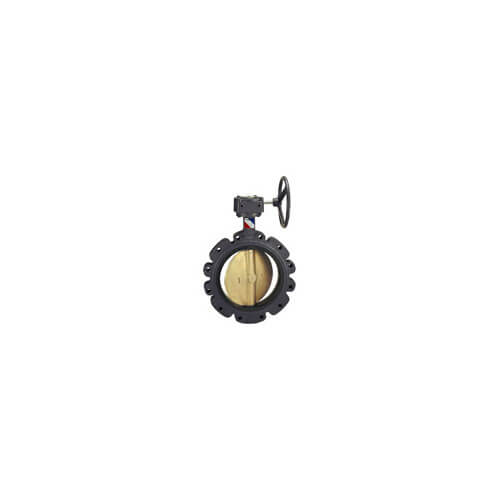Main product image of 16" Lug Ductile Iron Butterfly Valve, EPDM, Manual Gear (150 PSI)