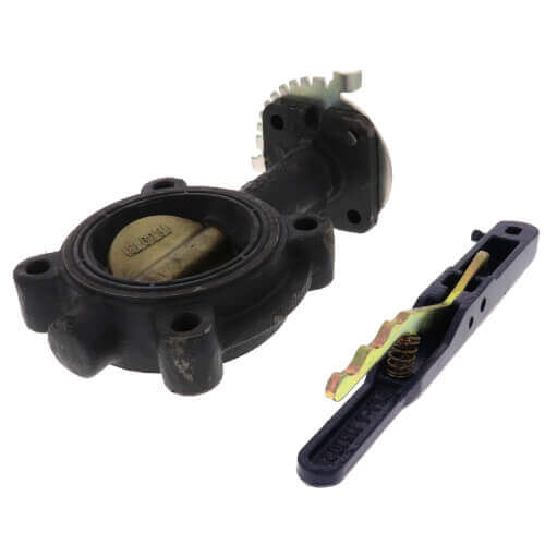Main product image of 5" Lug Ductile Iron Butterfly Valve, EPDM, Lever Handle (200 PSI)