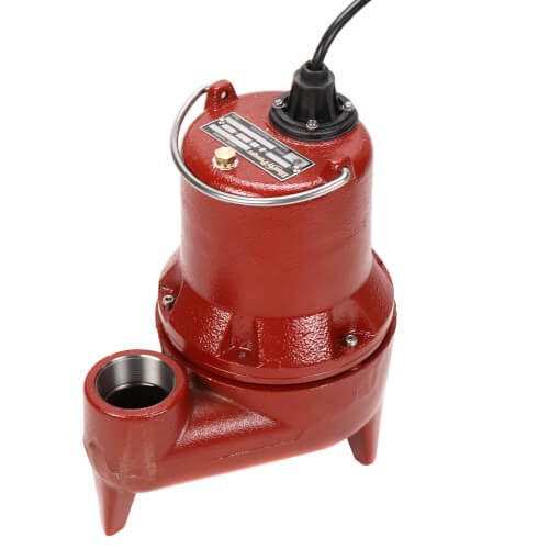 Main product image of 4/10 HP Manual Submersible Sewage Pump - 115v - 10 ft Cord, 2" Discharge