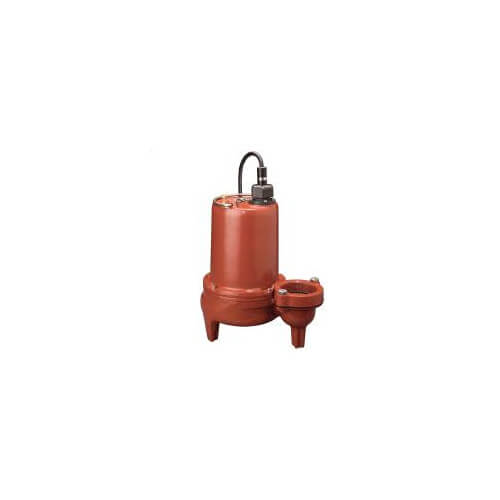 Main product image of 1 HP Manual Submersible Sewage Pump - 208/230v - 10 ft Cord - 2" Discharge, LEH102M2