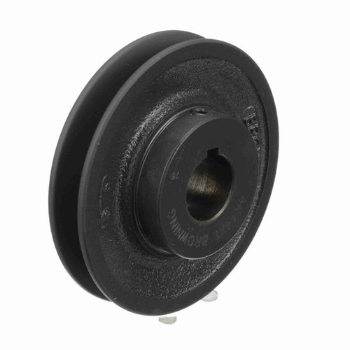 Main product image of Browning Ak44X5/8, Cast Iron Finished Bore Pulley, 4.25" Od, 1-Groove, 5/8" Bore, 10H10