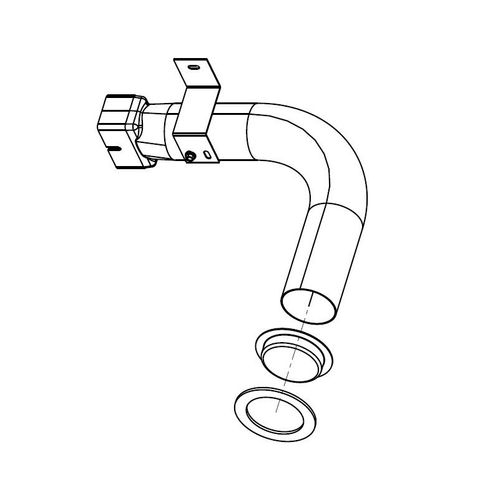 Main product image of 603440-03, Induced Draft Flue Transition, 13U56