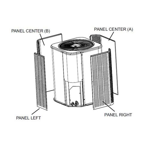 Main product image of 616187-01, T-Class Hail Guard Kit, (W X H): 24 X 24", 14X08